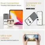 QCY MeloBuds Pro HT08 Dorado - Auriculares Bluetooth - Image 2