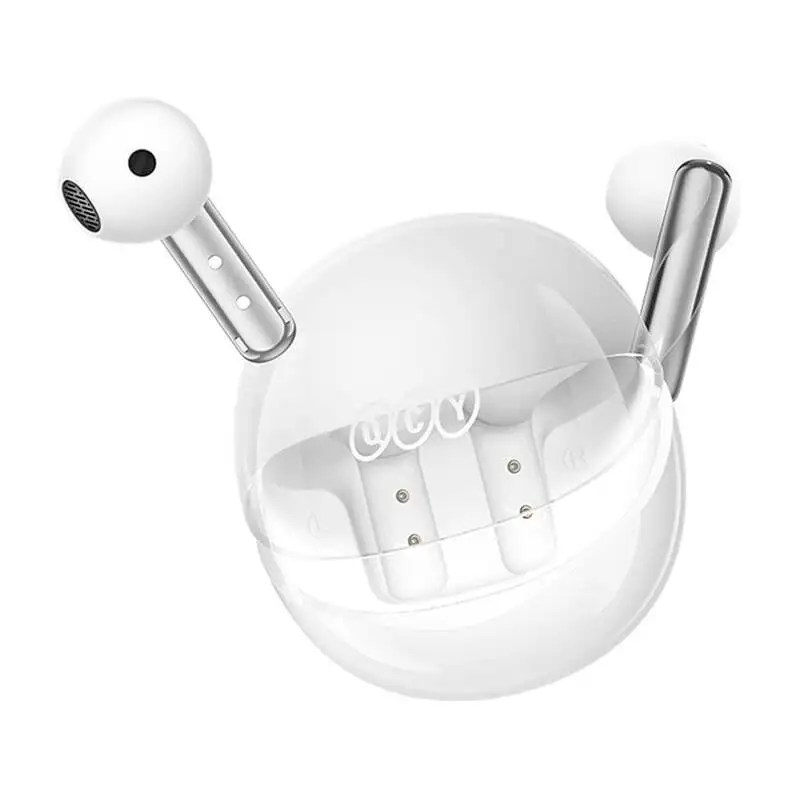 QCY Aily Buds T32 Fones Bluetooth Som Nítido Branco - Image 2