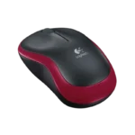 Wireless Mouse Logitech M185 Vermelho - 1000 DPI