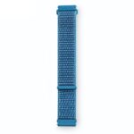 Pulseira Universal Nylon 20mm para Smartwatch Xiaomi/Amazfit/Samsung/Huawei/Realme/Ticwatch Azul