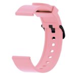 Pulseira Universal Silicone Gum 20mm para Smartwatch Xiaomi/Amazfit/Samsung/Huawei/Realme/Ticwatch - Rosa