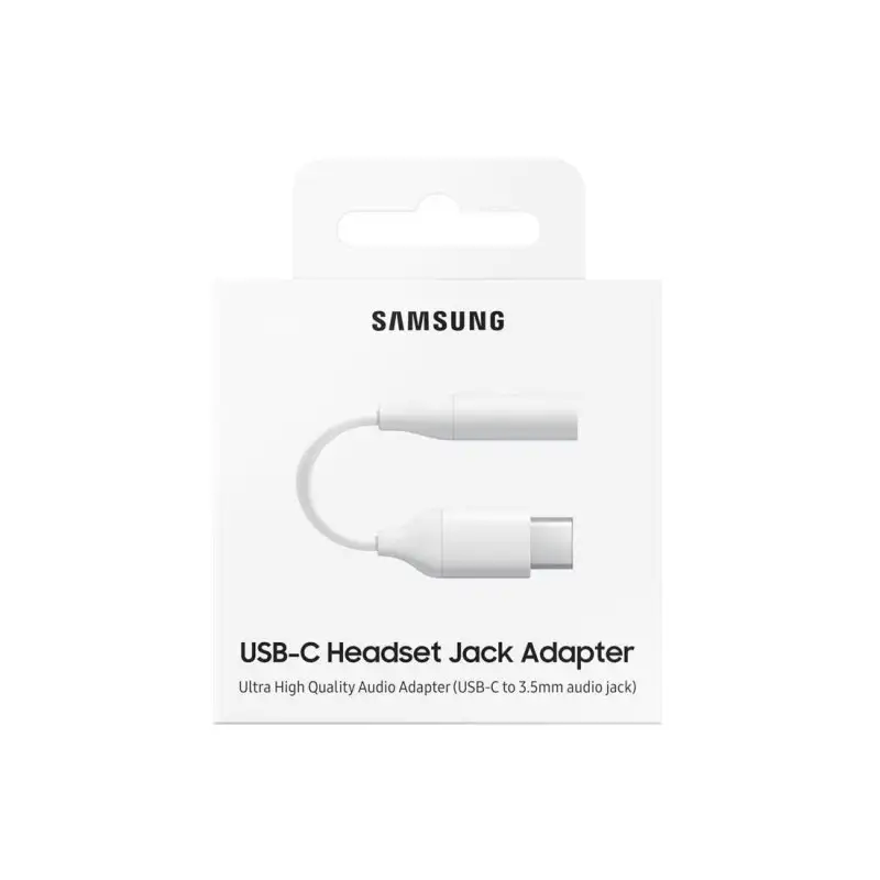 Samsung EE-UC10JU Adaptador USB-C para Jack 3.5 mm Branco - Image 2