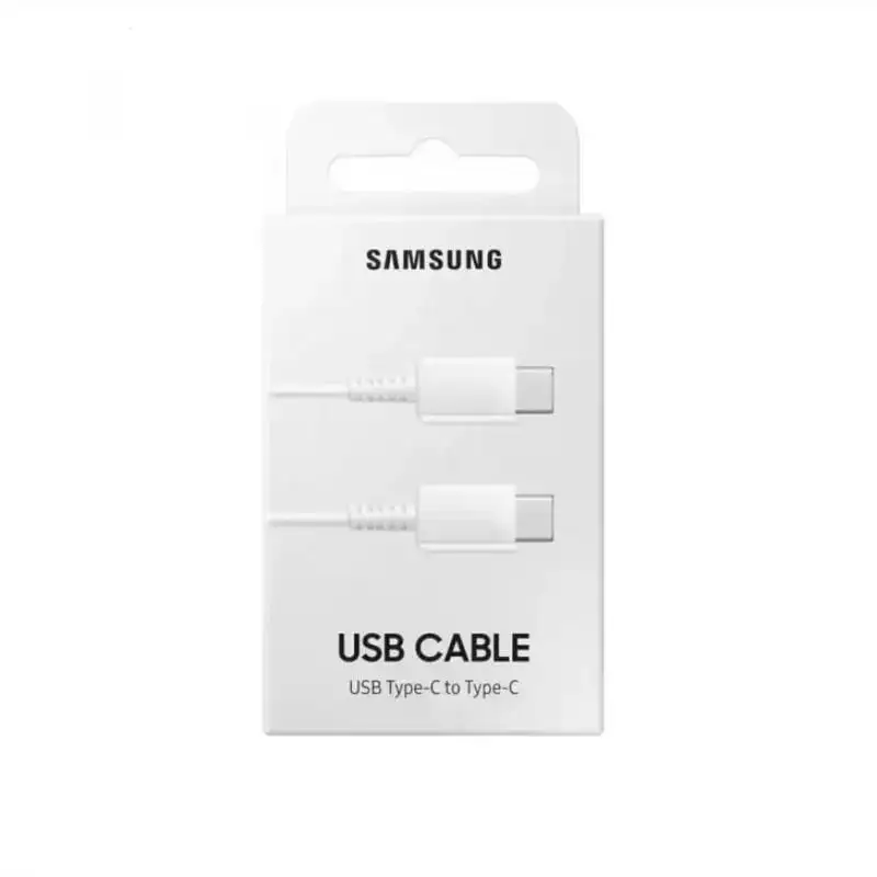 Samsung EP-DX510JWEGWW Cabo USB-C para USB-C 5A 1.8m Branco - Image 2
