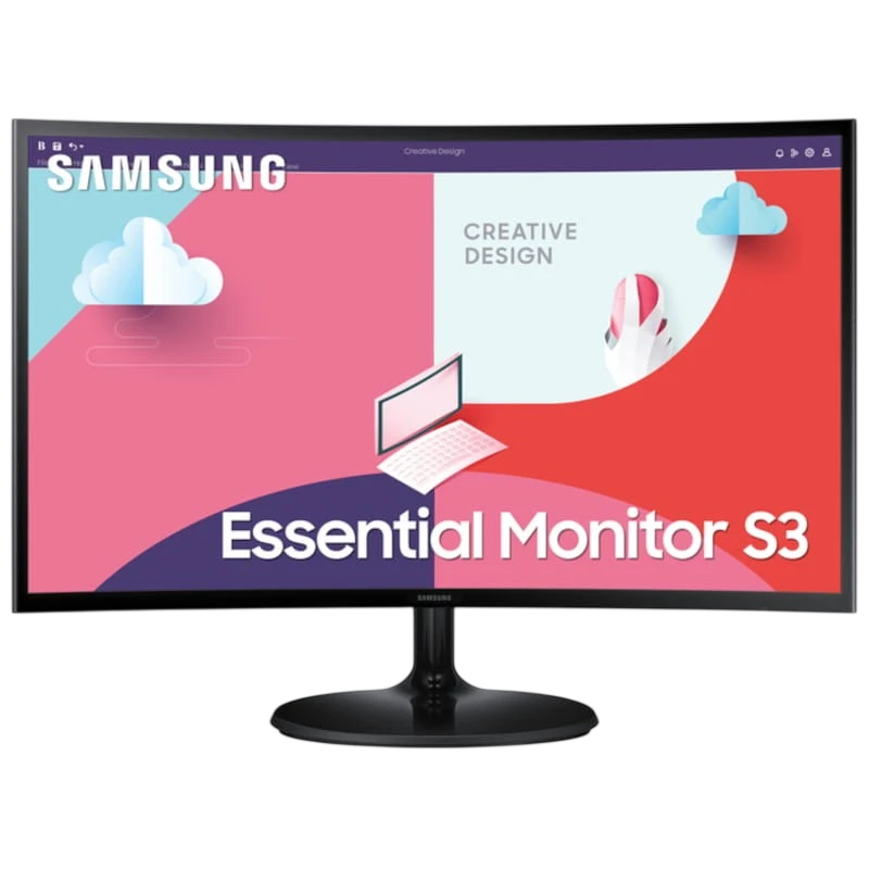 Samsung S36C 24 FullHD VA Curva FreeSync Preto - Image 1
