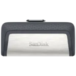 SanDisk Ultra Dual USB-C/USB 3.2 64 GB Preto/Prata