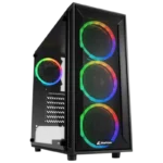 Sharkoon TG4M RGB Preto