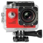 SJCAM SJ4000 WIFI - Câmara Desportiva - Vermelho