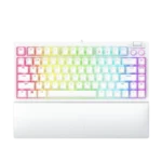 Teclado mecânico para jogos Razer BlackWidow V4 75% USB Branco QWERTY em inglês