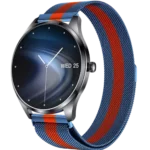 TN99 Smartwatch com bracelete Milanesa Vermelha/Azul Chamadas BT
