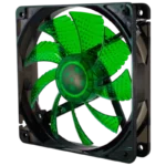 Ventilador de caixa LED Azul NOX CoolFan 12 Verde