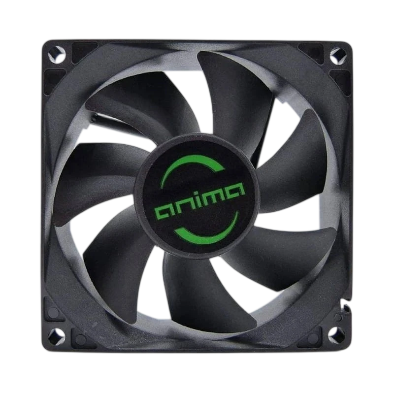 Ventilador de PC Tacens Anima AF8, 7 pás, 8 cm, Preto - Image 1