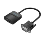 Vention ACNBB - VGA macho - HDMI fêmea preto - Conversor