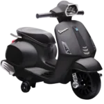 Vespa TR2502 6V Preto Licença Oficial Piaggio - Moto Elétrica Infantil