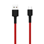 Xiaomi Mi Braided USB-A para USB-C Cabo 1 Metro Vermelho