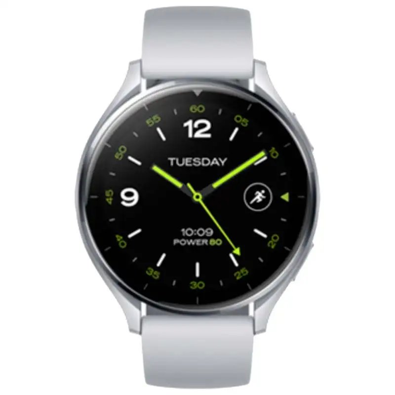 Xiaomi Watch 2 Bluetooth Prateado Smartwatch AMOLED 1.43" com Wear OS - Image 2