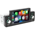 SWM 160C 5 polegadas Bluetooth/Carplay/USB Preto - Autorádio 1 DIN