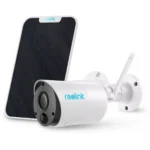 Reolink Argus Series B320 Branco 3MP Carregamento Solar Bateria de 4800 mAh - Câmara de Segurança Exterior