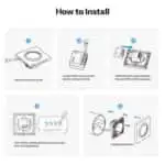 SONOFF E1GSL Branco - Caixa para interruptor de parede inteligente - Image 2