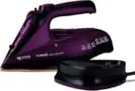 Tower T22008 Ferro de Vapor Sem Fio Base Cerâmica Roxo