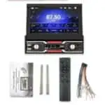 SWM 9603S Ecrã retrátil Bluetooth Carplay/Android Auto USB sem fios Preto - Autorrádio 1 DIN - Image 2