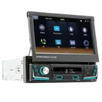 SWM 9606C-S 7 polegadas Bluetooth/MirrorLink/Carplay/USB Preto - Rádio Automóvel 1 DIN