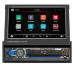 SWM 9901C-S 7 polegadas Bluetooth/Mirror Link/Carplay/USB Preto - Rádio Automóvel 1 DIN