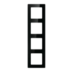 Avatto N-TS10-Frame-B4 Preto - Moldura para interruptores