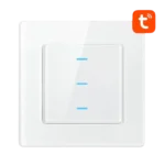 Avatto N-TS10-W3 3 Botões WiFi Branco - Interruptor Táctil Inteligente