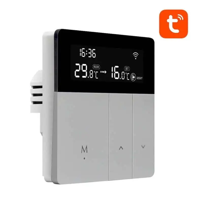 Avatto WT50-WH-3A WiFi Cinzento - Termostato Inteligente - Image 3