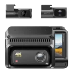 DDPAI Z60T 3CH 4K - Câmara para Carro