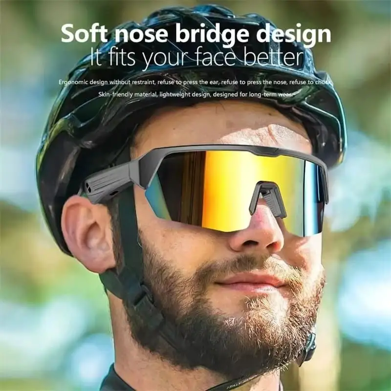 Óculos inteligentes para ciclismo Chrome Ouro - Image 5
