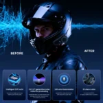 Hysnox X9 Mesh (Pack x2) - Intercomunicador para motocicleta com 10 utilizadores - Image 6