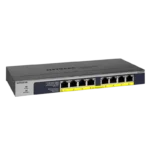 NETGEAR GS108PP Switch não gerenciado com 8 portas Gigabit Ethernet