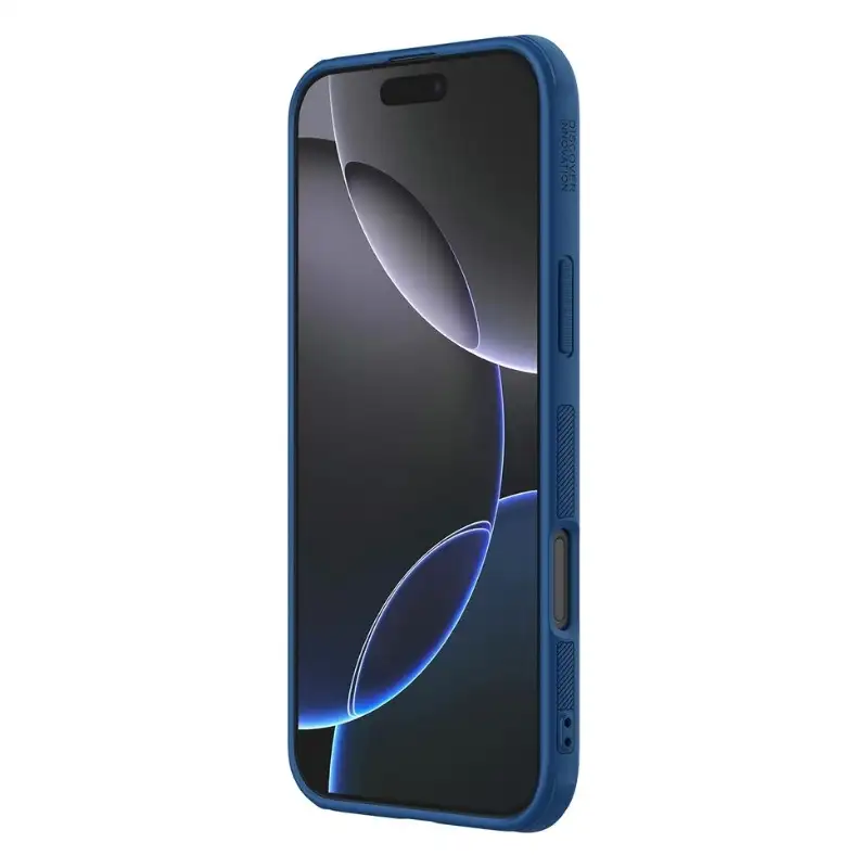 Nillkin Capa Super Frosted Shield Pro iPhone 16 Pro Azul - Image 2