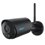 Reolink Argus Series B320-B Preto 3MP Compatível com Google Assistant - Câmara de Segurança Exterior