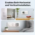 SONOFF EF3G Branco - Moldura tripla para interruptores inteligentes de parede - Image 2