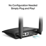 TP-Link TL-MR100 4G LTE 2.4GHz Preto 4G - Image 2