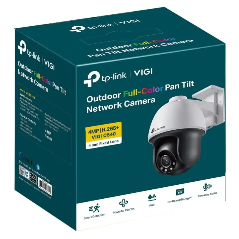TP-Link VIGI C540 (4mm) 4 MP IP66 - Image 2