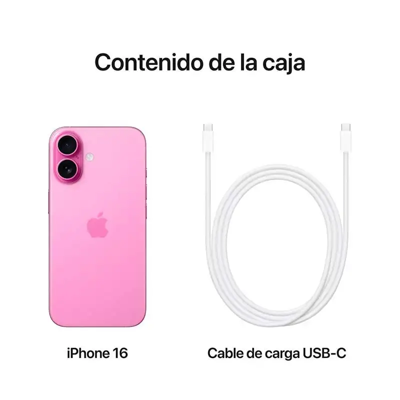 iPhone 16 5G 256 GB Rosa - Versão Internacional - Image 2