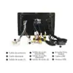 Autorádio 2 DIN SWM 9090-J 9" Android 13 / 1GB/ 32GB / Bluetooth / Wi-Fi / GPS / ASP - Image 2