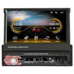 Autorádio 1 DIN SWM 9601C-S 7 polegadas Bluetooth/Mirror Link/ Carplay/USB/Preto