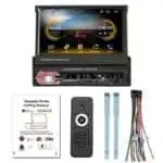 Autorádio 1 DIN SWM 9601C-S 7 polegadas Bluetooth/Mirror Link/ Carplay/USB/Preto - Image 2