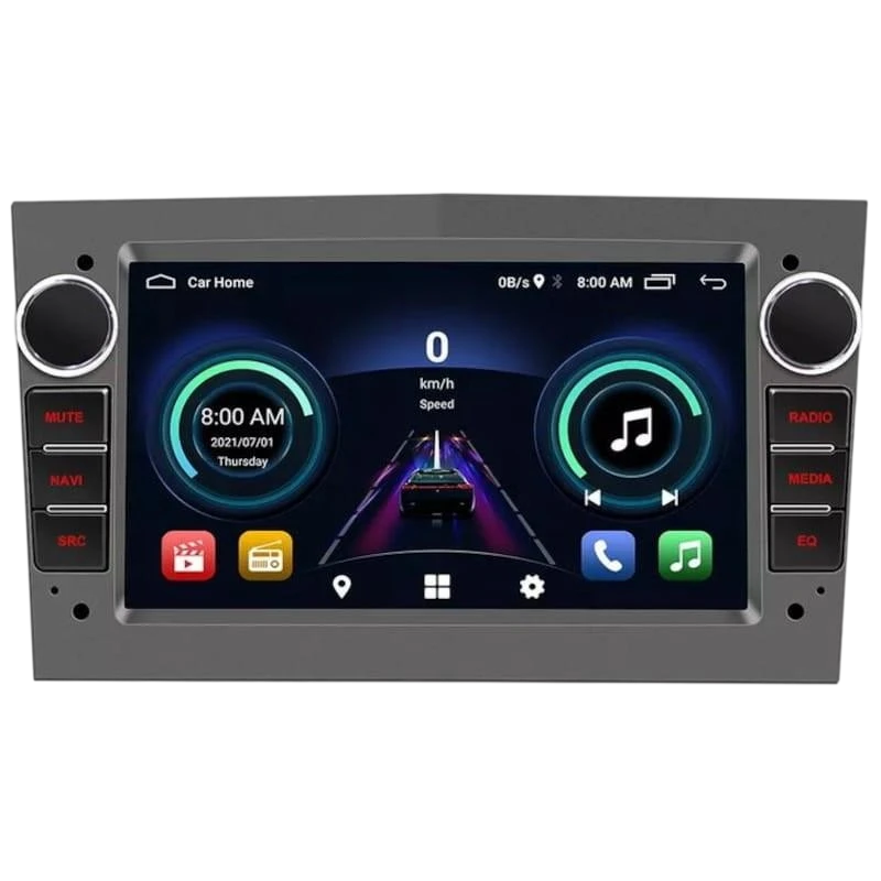 Autorádio 2 DIN S-OB7A 2GB/32GB Opel Carplay Android Auto Preto - Image 1