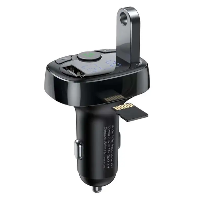 Baseus Transmissor FM - Transmissor FM Bluetooth para automóvel - Image 3