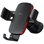 Baseus Suporte para Carro Grade Metal Age Gravity Air 2 Preto e Vermelho