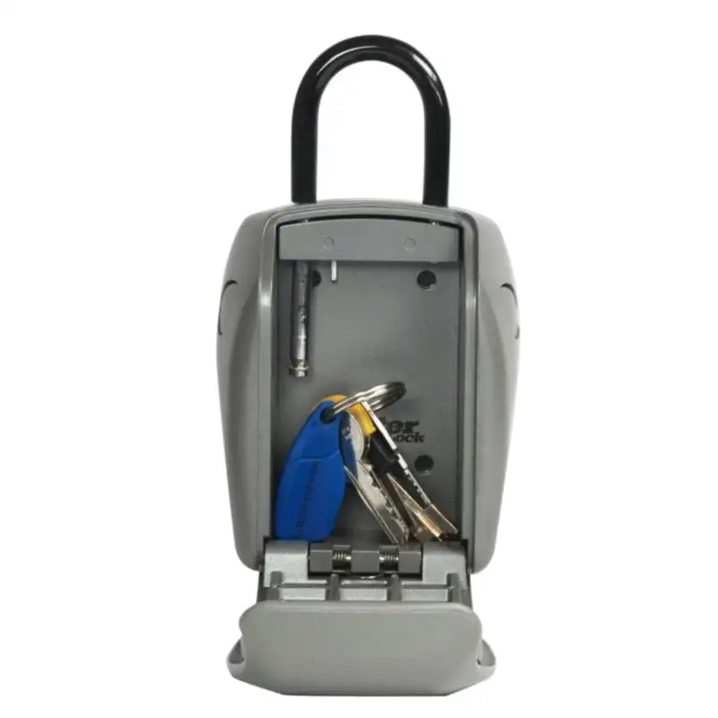 Master Lock 5414EURD Quatro dígitos Cinzento - Cofre de segurança - Image 2