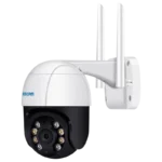 Escam QF518 5MP P/T WiFi Branco IP