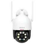 Câmara de segurança IP DEKCO DC5L 2K QHD WiFi  visão noturna a cores Google Assistant/Alexa Branco