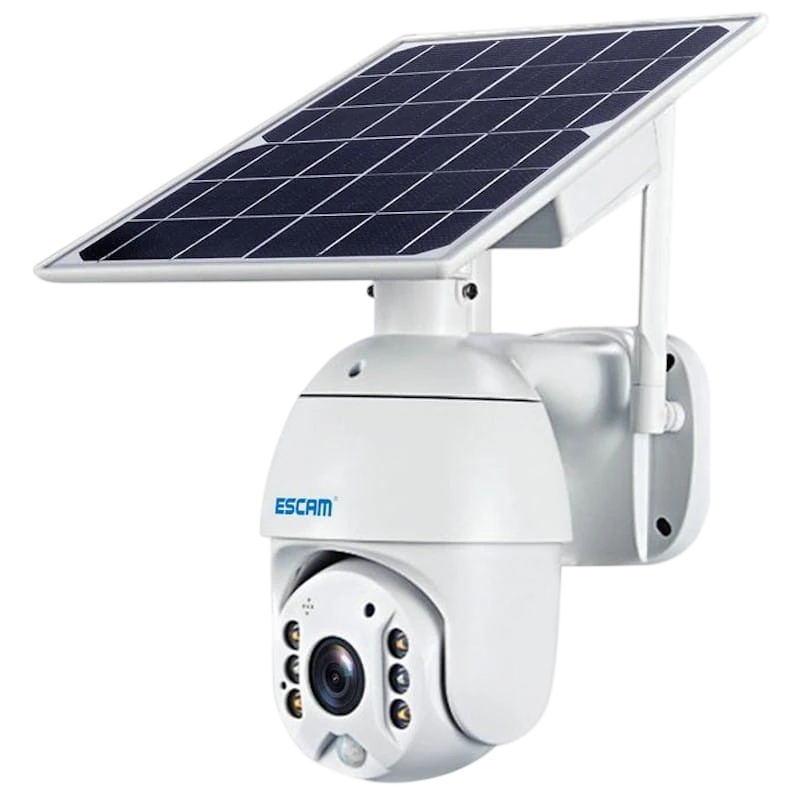 Câmara de segurança IP Escam QF280 Solar 1080p 355º Wifi - Image 1