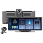 Dash Cam SD102602 Ecrã tátil universal de 10,26 polegadas sem fios Carplay / Android Auto com câmara traseira